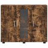 vidaXL Holzschrank Ger&auml;ucherte Eiche 88,5 x 30,5 x 73 cm Holzwerkstoff