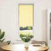 vidaXL Verdunkelungsrollo Gelb 50x130 cm Stoffbreite 45,7 cm Polyester