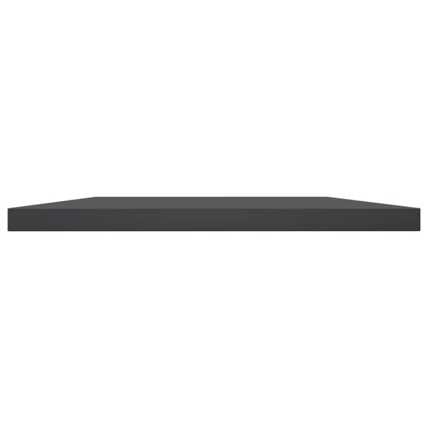 vidaXL B&uuml;cherregal-Bretter 8 Stk. Grau 100x30x1,5 cm Holzwerkstoff