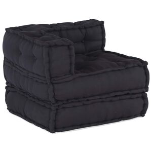 vidaXL Modulare Sofagarnitur 3 pcs Anthrazit Stoff