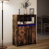 vidaXL Sideboard mit LED R&auml;uchereiche 72x34x100 cm Holzwerkstoff