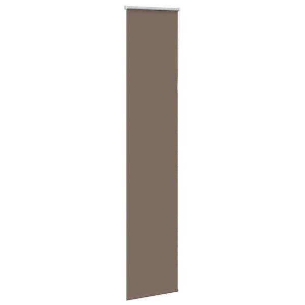 vidaXL Verdunkelungsrollo Kaffeebraun 60x230 cm Stoffbreite 55,7 cm