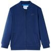 Kinder-Sweatshirt mit Rei&szlig;verschluss Marineblau 92