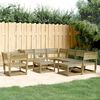 vidaXL 8-tlg. Garten-Lounge-Set Kiefernholz Impr&auml;gniert