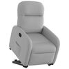 vidaXL Relaxsessel mit Aufstehhilfe Wolkengrau Stoff