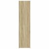 vidaXL Highboard Sonoma-Eiche 45x42,5x185 cm Holzwerkstoff