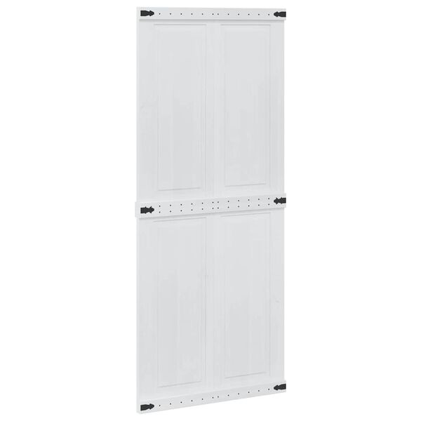 vidaXL T&uuml;r Corona Wei&szlig; 90 x 210 cm Holzwerkstoff