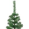 vidaXL Weihnachtsbaum mit 300 LEDs mit Ständer Grün 240 cm PVC