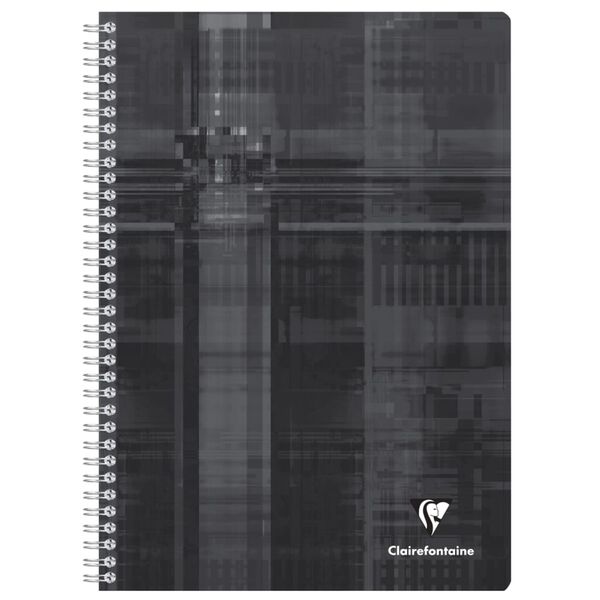 Clairefontaine Spiralhefte 5 Stk. A4 90 Blatt Liniert mit Rand