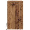 vidaXL LED Nachttisch 2 pcs Altholz 38 x 34 x 61 cm Holzwerkstoff