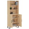 vidaXL Highboard Sonoma-Eiche 69,5x34x180 cm Holzwerkstoff
