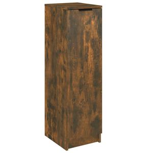 vidaXL Schuhschrank R&auml;uchereiche 30x35x100 cm Holzwerkstoff