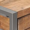 vidaXL Konsolentisch 95x35x75 cm Massivholz Mango