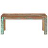 vidaXL Couchtisch Altholz Massiv 100x60x40 cm