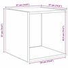 vidaXL TV-Schrankset Wandmontiert 3 pcs Altholz Holzwerkstoff