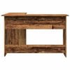vidaXL Eckschreibtisch Altholz-Optik 120x140x75 cm Holzwerkstoff