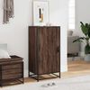 vidaXL Schuhregal Braun Eichen-Optik 48x38x97,5 cm Holzwerkstoff