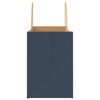 vidaXL Papiertragetaschen 50 Stk. mit Henkeln Blau 32x17x25 cm