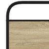 vidaXL Bettgestell ohne Matratze 90x190 cm Sonoma-Eiche Holzwerkstoff