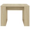 vidaXL Beistelltisch Sonoma-Eiche 50x50x35 cm Holzwerkstoff