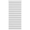 vidaXL Doppelrollo Hellgrau 105x230 cm Stoffbreite 100,9 cm Polyester