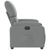 vidaXL Relaxsessel Hellgrau Stoff