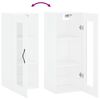 vidaXL Wandschrank Wei&szlig; 34,5x34x90 cm