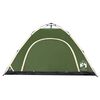 vidaXL Campingzelt 5 Personen Gr&uuml;n Quick Release