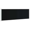vidaXL Seitenmarkise Ausziehbar 200x600 cm Schwarz