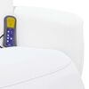 vidaXL Massage Relaxsessel Wei&szlig; 71 x 90 x 105 cm Kunstleder