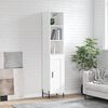 vidaXL Highboard Wei&szlig; 34,5x34x180 cm Holzwerkstoff