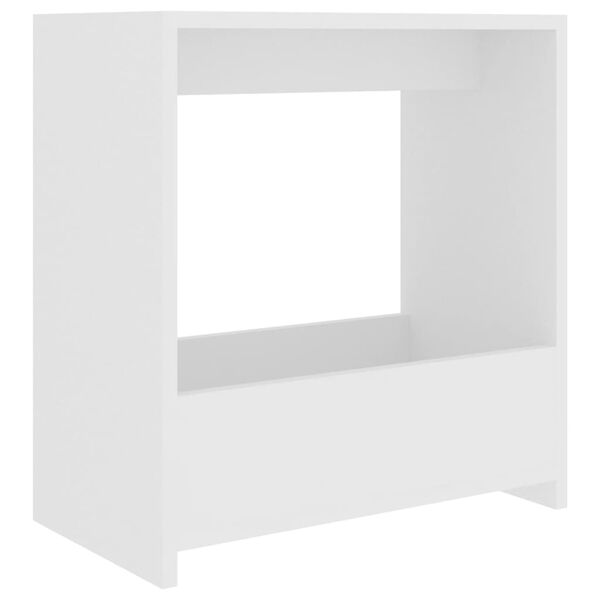 vidaXL Beistelltisch Wei&szlig; 50x26x50 cm Holzwerkstoff