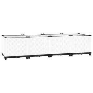 vidaXL Hochbeet 160x40x38 cm Polypropylen
