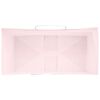 vidaXL Papiertragetaschen 250 Stk. mit Henkeln Rosa 21x11x31 cm