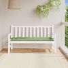 vidaXL Gartenbank-Auflage Blattmuster 150x50x7 cm Oxford-Gewebe