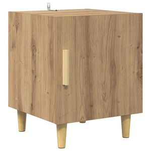 vidaXL Nachttisch Artisan-Eiche 40 x 40 x 50 cm Holzwerkstoff