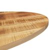 vidaXL Tischplatte 110x40x3,8 cm Oval Massivholz Mango