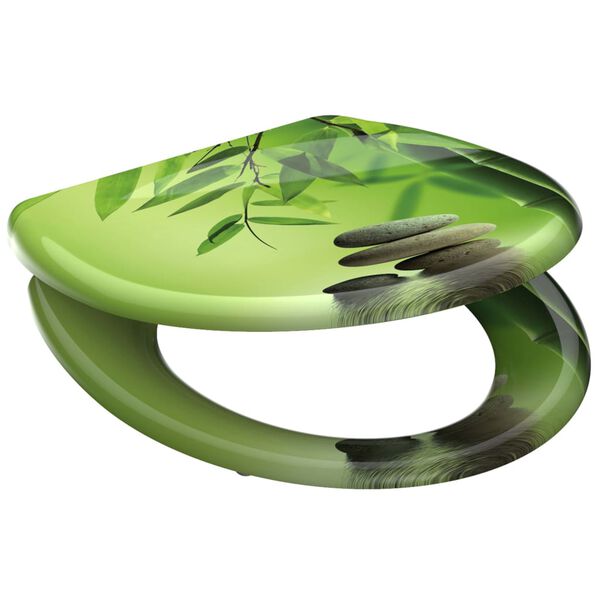 SCH&Uuml;TTE Toilettensitz mit Absenkautomatik GREEN GARDEN Duroplast