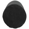 vidaXL Bolsterkissen 2 St&uuml;ck Schwarz &Oslash; 25 x 70 cm Cordstoff