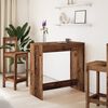 vidaXL Bartisch Altholz-Optik 102x50x103,5 cm Holzwerkstoff