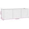 vidaXL Hochbeet Rostig 240x80x77 cm Cortenstahl