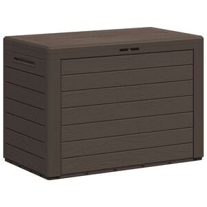 vidaXL Gartentruhe Braun 78x44x55 cm