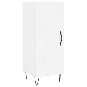 vidaXL Sideboard Wei&szlig; 34,5x34x90 cm Holzwerkstoff