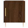 vidaXL Nachttisch Braun Eichen-Optik 40x40x50 cm Holzwerkstoff