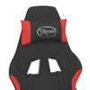 vidaXL Gaming-Stuhl Schwarz und Rot Stoff