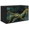 vidaXL Wandmontierter TV-Schrank WIJHE 69 x 33 x 40 cm Holzwerkstoff