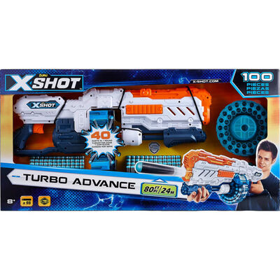 ZURU Spielzeugwaffe X-Shot Turbo Advance 96 Pfeile