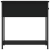 vidaXL Nachttische 2 Stk. Schwarz 30x60x60 cm Holzwerkstoff
