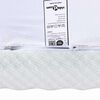 vidaXL Matratzenauflage Wei&szlig; und Gr&uuml;n 120 x 200 cm Jacquard Stoff