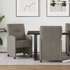 vidaXL Esszimmerst&uuml;hle mit Rollen 2 pcs Grau 57 x 67 x 95 cm